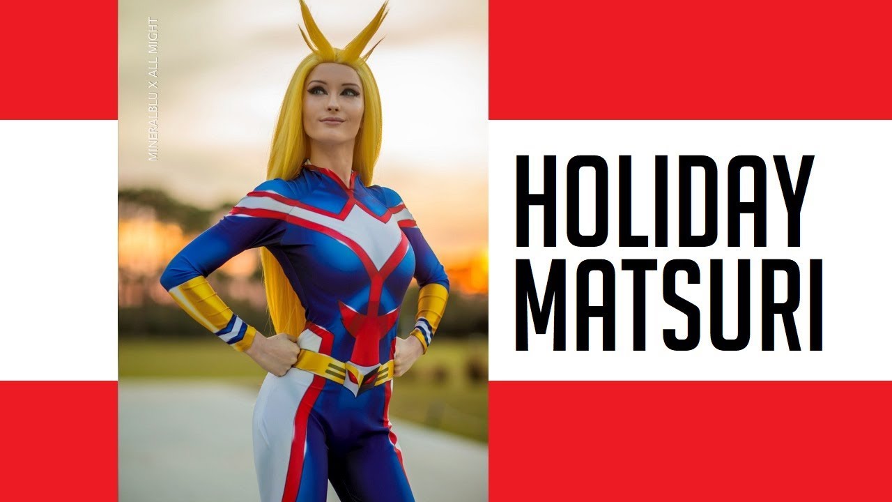 THIS IS HOLMAT HOLIDAY MATSURI ORLANDO 2017 COSPLAY MUSIC VIDEO VLOG RECAP CHRISTMAS DJI MAVIC OSMO