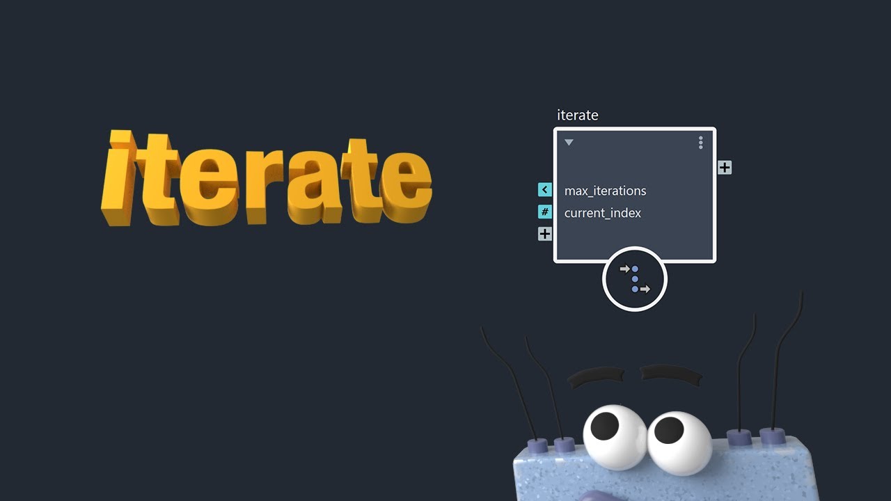 Iterate & Feedback Ports - Maya Bifrost