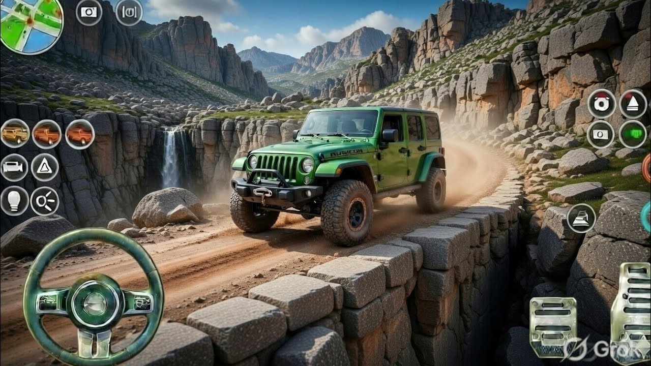 Game 4×4 Offroad Jeep Driving 3D - Drive SUV 4x4 Jeep Offroad Game