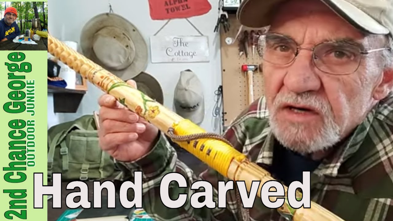 The Colorful Diy Hand Carved Walking Staff: From Start To Finish