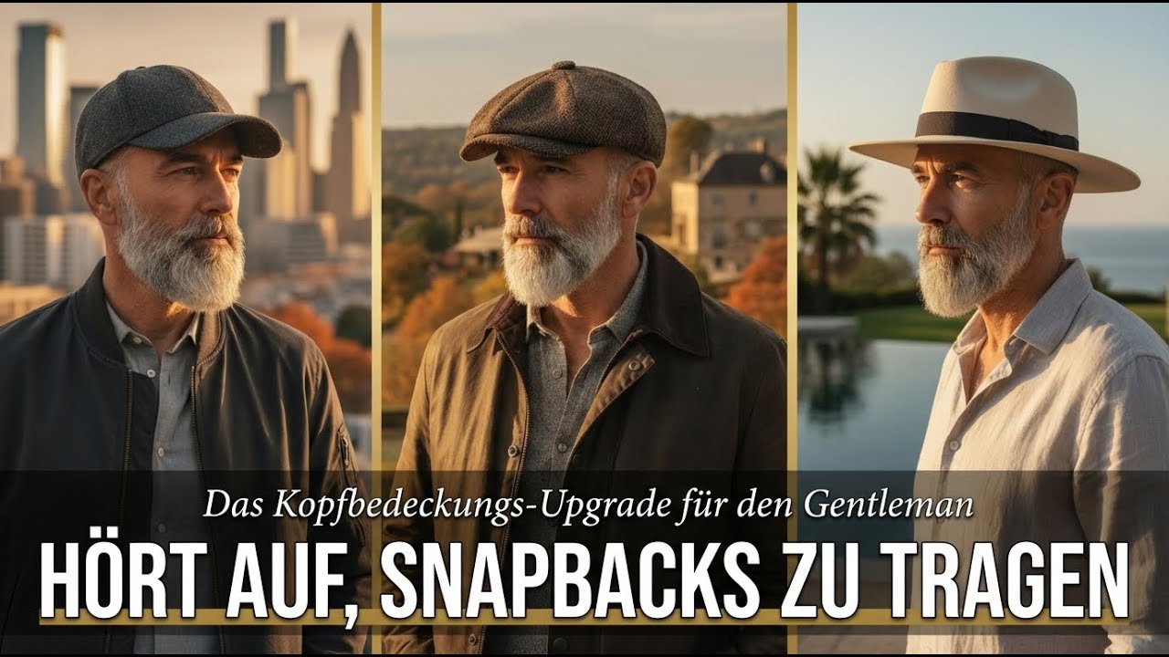 Top-Stylist verr&auml;t: 3 unverzichtbare H&uuml;te, die jeder Mann ab 50 braucht