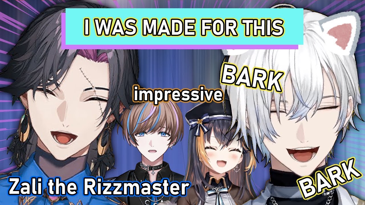 POV: Zali's rizz combined by Kaelix's bark is too lethal