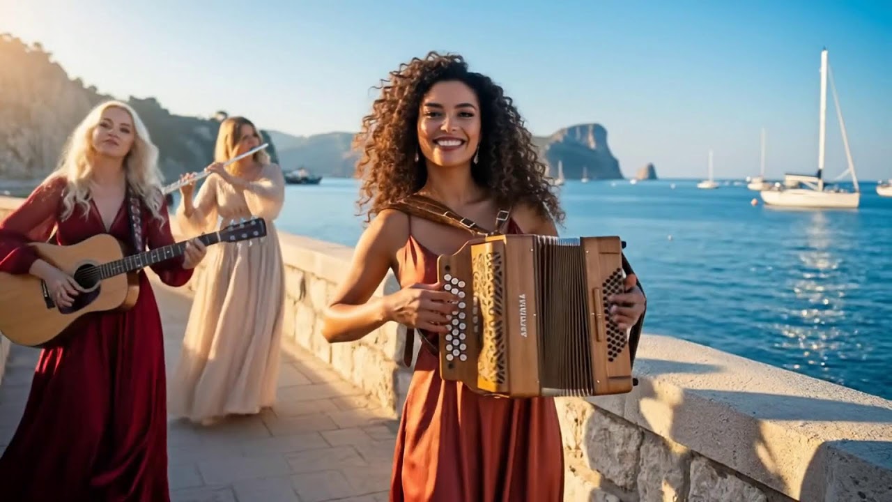 Spanish Garden Whispers | Cinematic Flamenco Guitar, Sax, Accordion & Flute