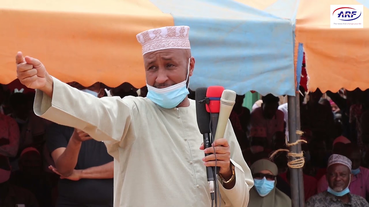 Leaders speeches during the endorsement of Major Shabelo in Buna Sub County