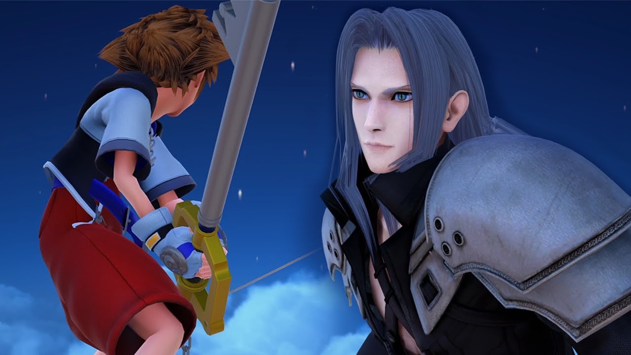 Kingdom Hearts 3 - KH1 Sora Vs Sephiroth - Despair