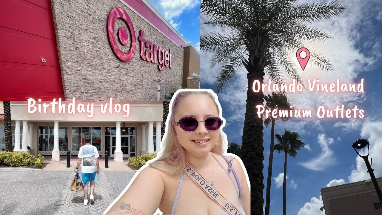 A perfect Orlando day| Outlet shopping | Target haul | Hollywood Studios