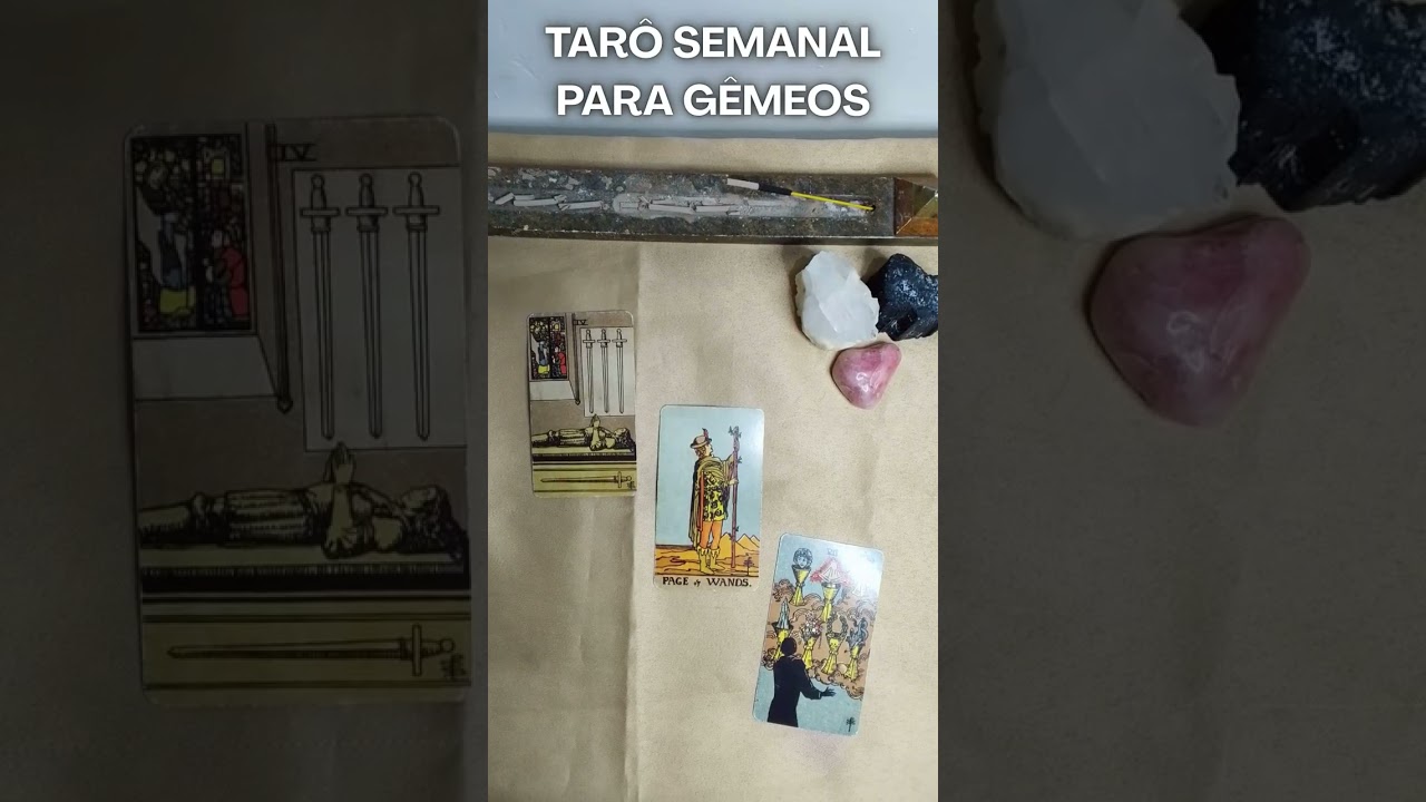 É MOMENTO DE SE CURAR GÊMEOS ♊♊♊♊ #tarot #tarosignos #tarotcoletivo #leituradetarot