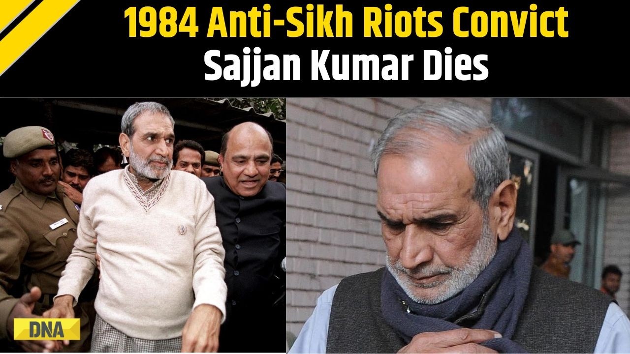 Sajjan Kumar Death: Ex-Congress MP Sajjan Kumar, Jailed In 1984 Anti-Sikh Riots Case, Dies At 80