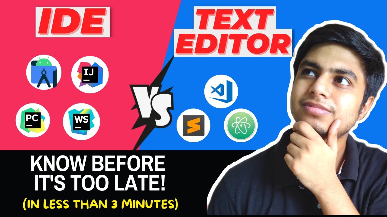 IDEs vs Text Editors | Know Before It's Too Late