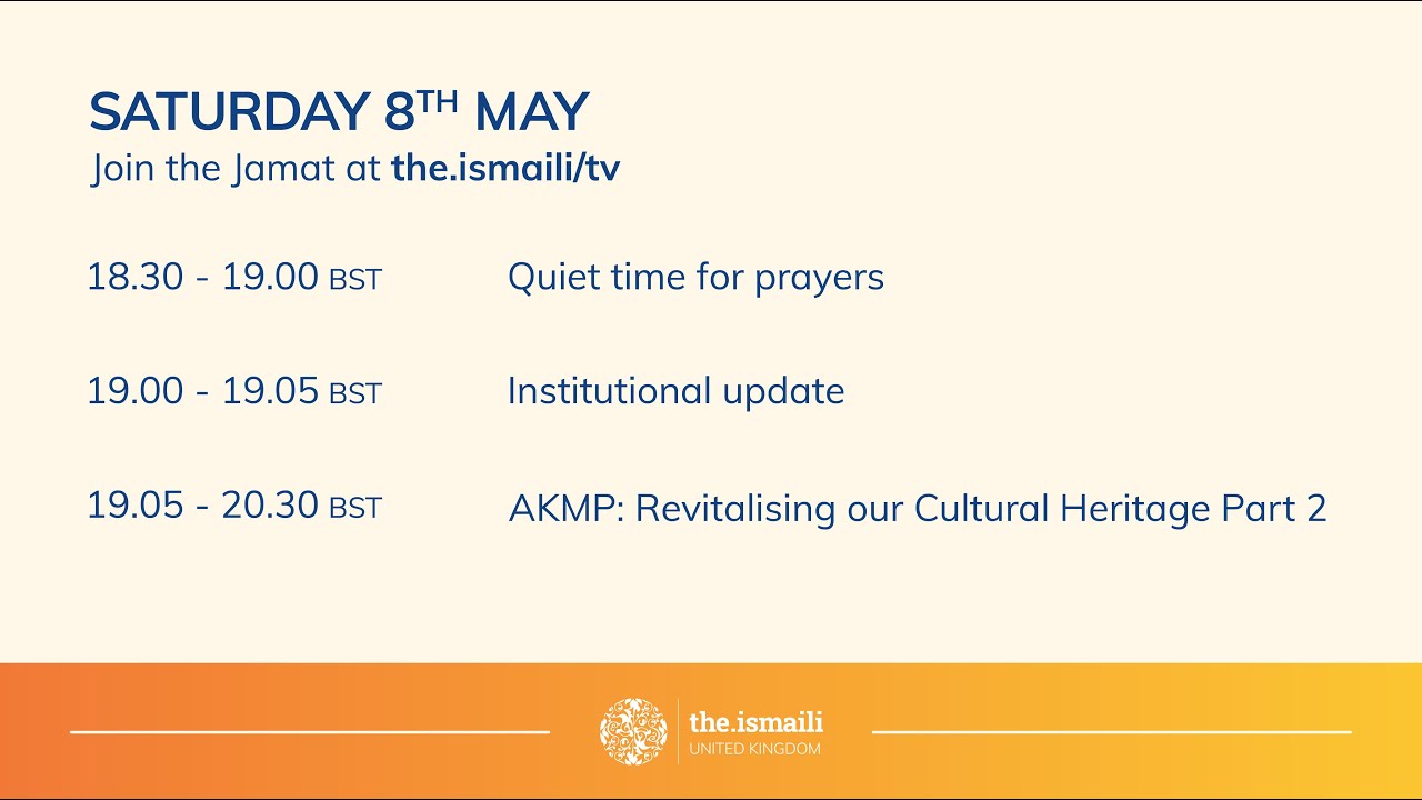 Jamati Updates 8 May 2021
