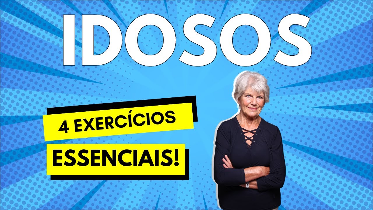 4 exercícios essenciais para os idosos realizarem todos os dias!