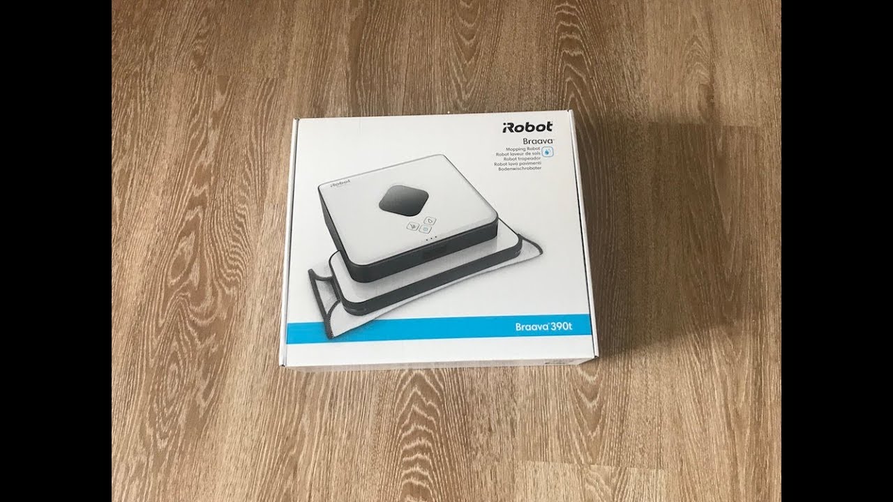 iRobot BRAVA 390t - Моющий робот-пылесос для влажной уборки