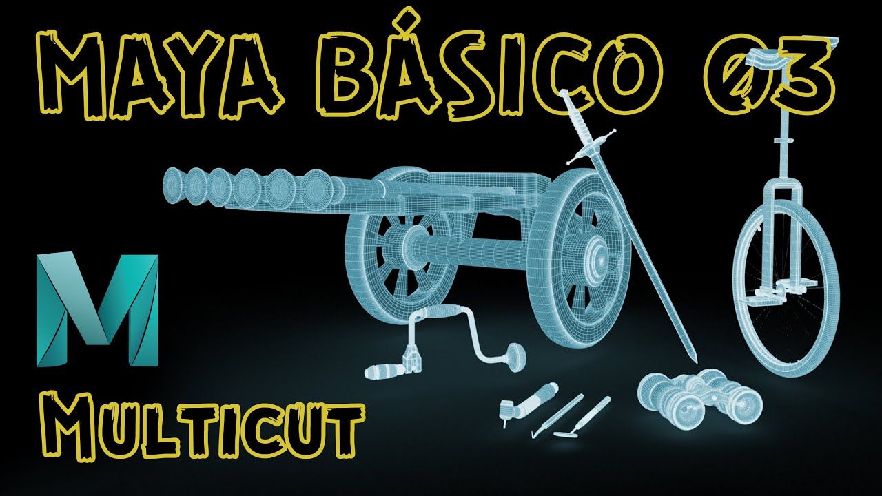 MAYA Básico | Clase 03 - Multi-Cut