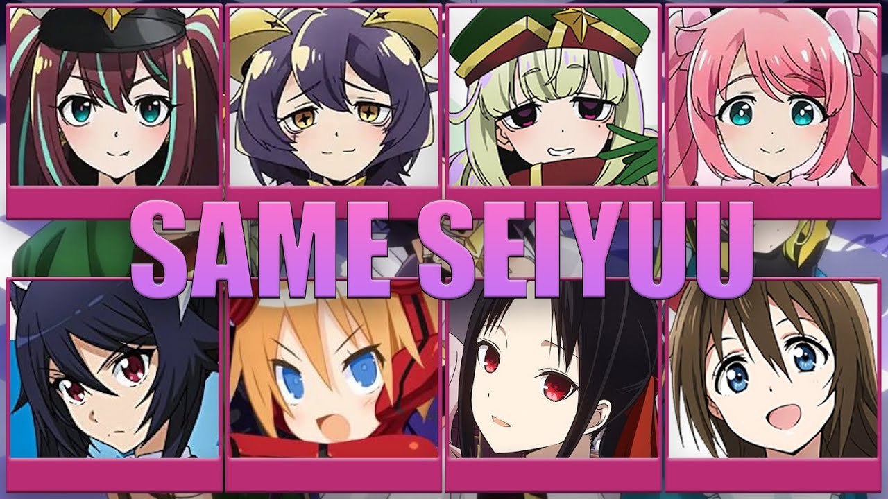 Gushing over Magical Girls - | SAME VOICE ACTOR -【魔法少女にあこがれて】 Anime Japanese Dub Casts