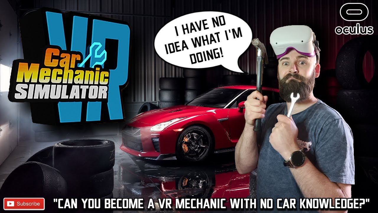LET'S FIX SOME CARS! // Car Mechanic Simulator VR Gameplay - Oculus Quest 2 Link // I KNOW NOTHING!