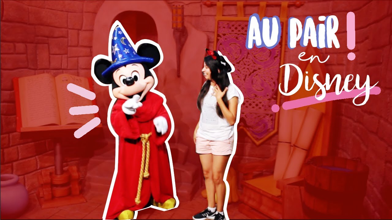 ♡ Au pair en DISNEY 🏰✨+ ¡Conocí a MICKEY!  Vlog #62 Princolitas