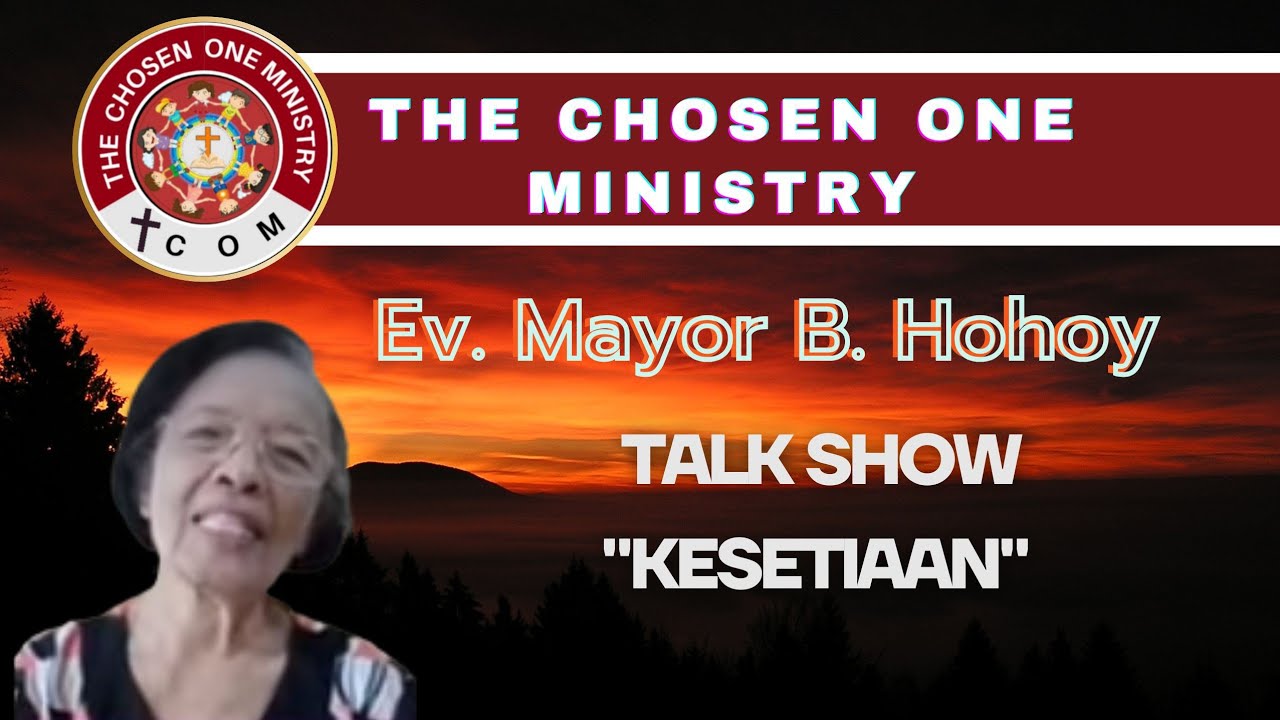 THE CHOSEN ONE MINISTRY  