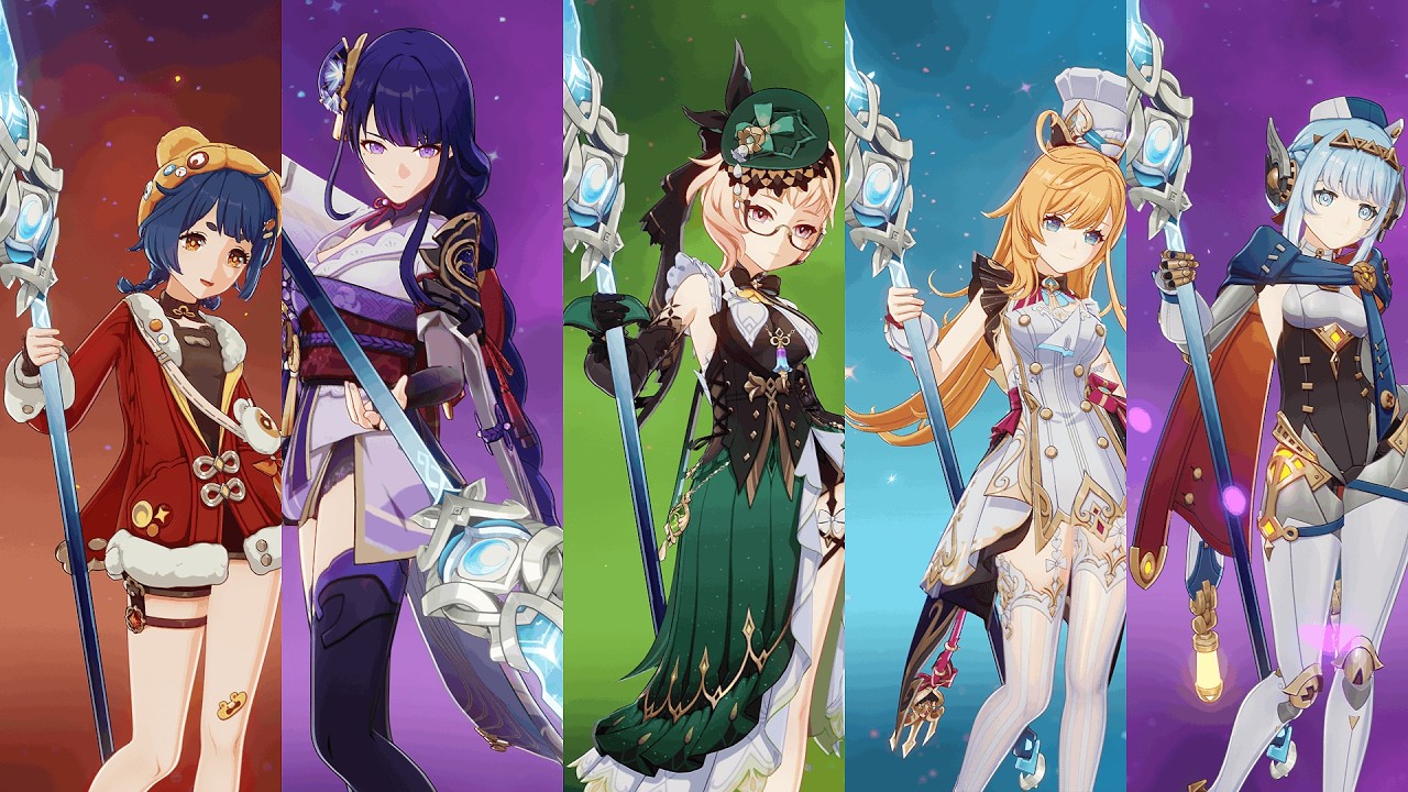 5 Characters Using The New 4 Star Polearm