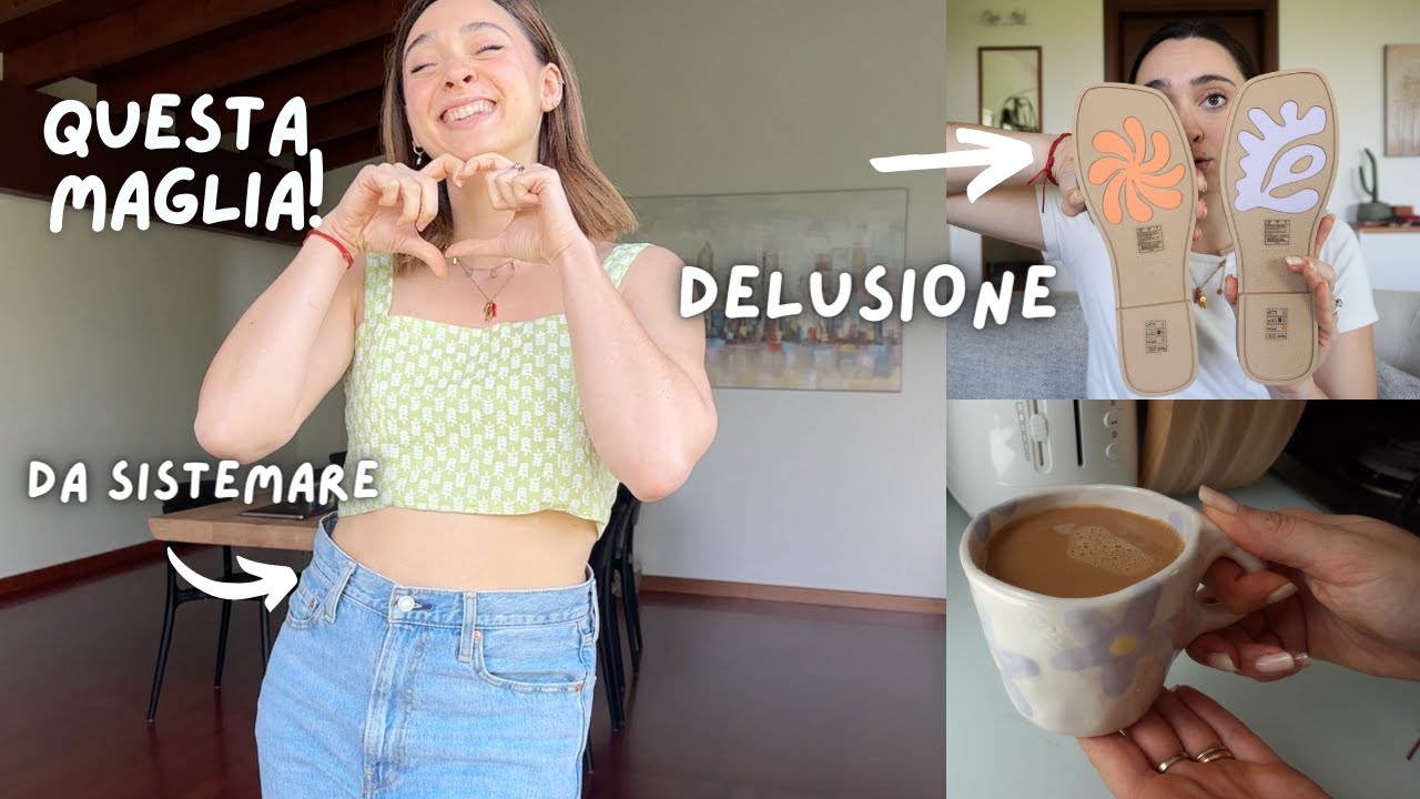 Haul Acquisti primaverili + una delusione | Vlog 30.04