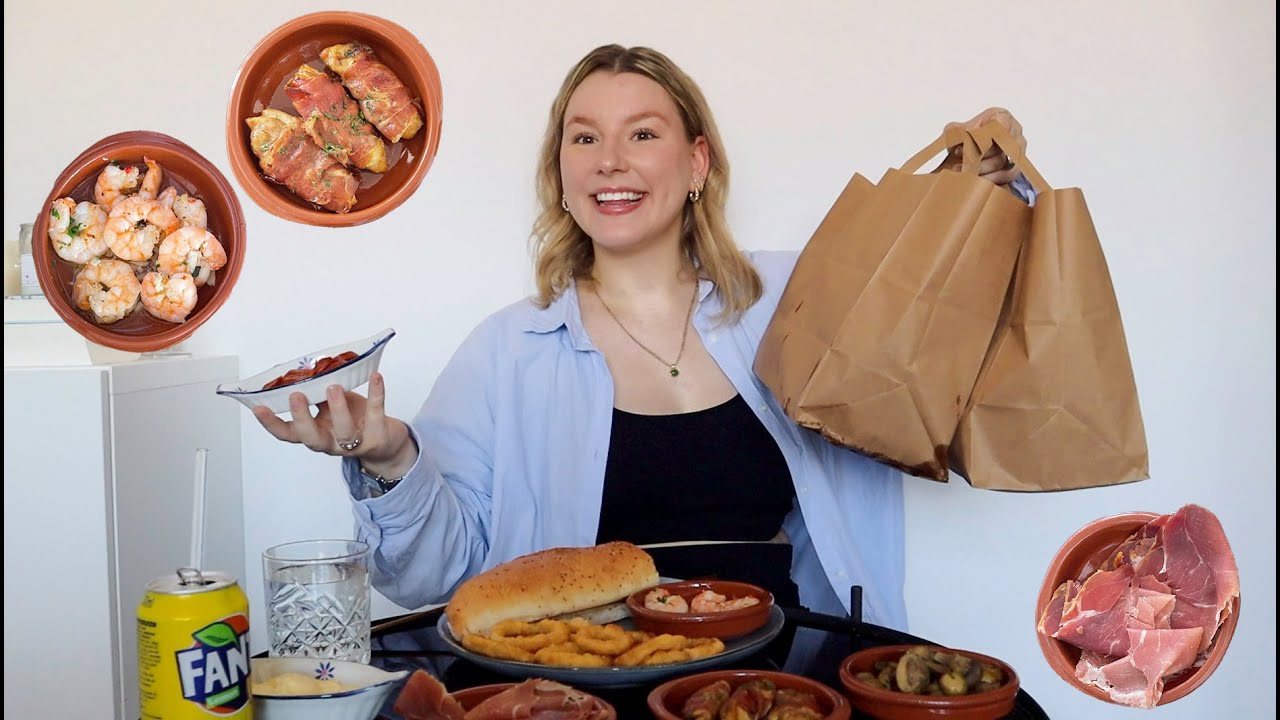 TAPAS MUKBANG | All About Leonie