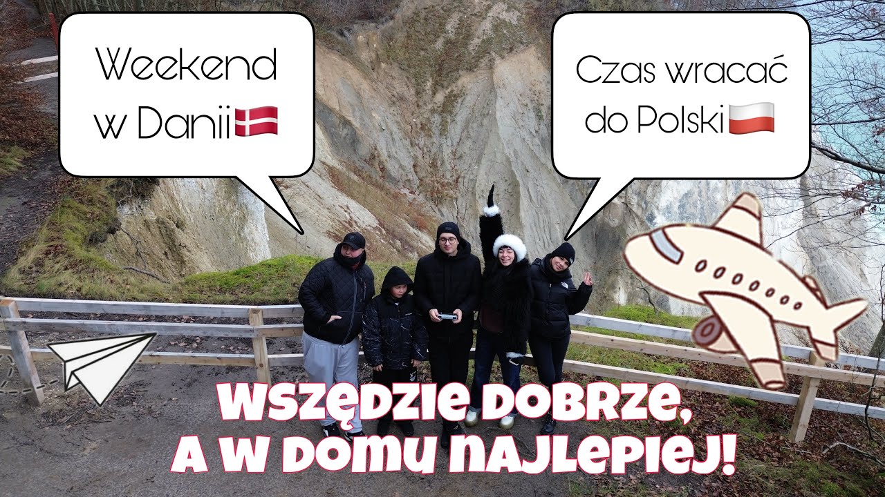 Zgubiliśmy się na LOTNISKU🇩🇰| Powrót z Danii. Part 3