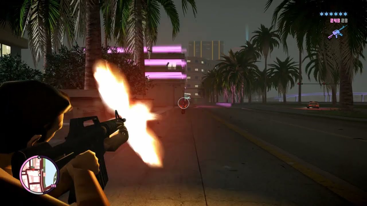 GTA Vice City Nextgen Edition Vinyl Store Heist FBI War + INSANE Six Star Escape!