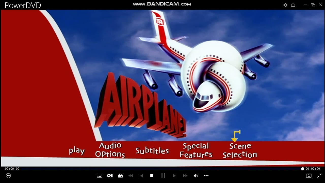 Airplane! DVD Menu Walkthrough
