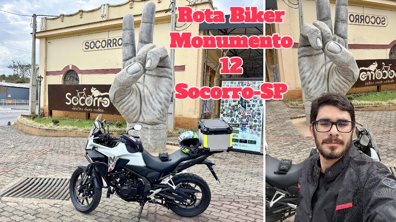 Rota Biker - Monumento 12 - Viagem de Moto - NX 500