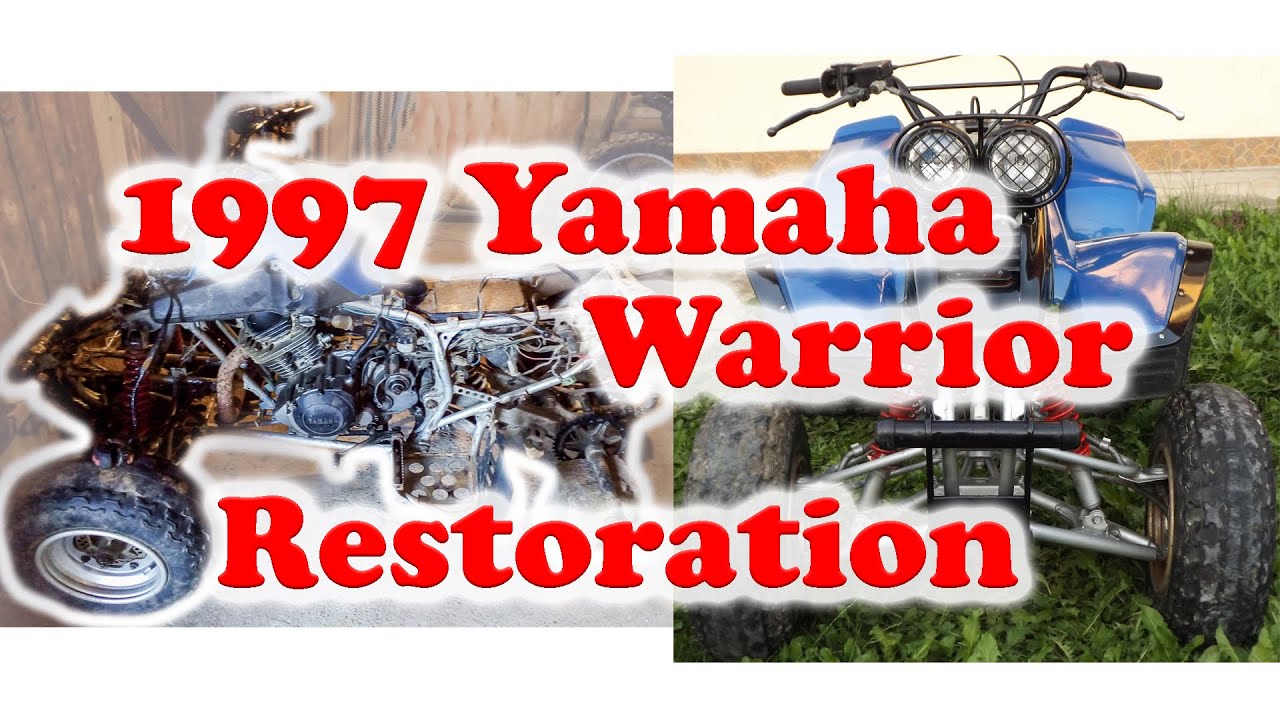 2021 YAMAHA WARRIOR YFM350 RESTORATION REBUILD