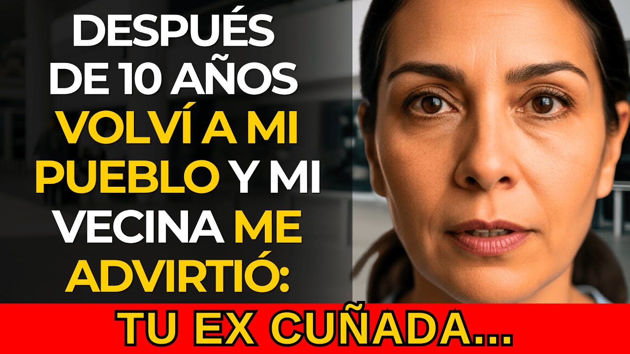DESPUÉS DE 10 AÑOS VOLVÍ DE CANADÁ Y TODOS ME DIJERON: TU EX CUÑADA...