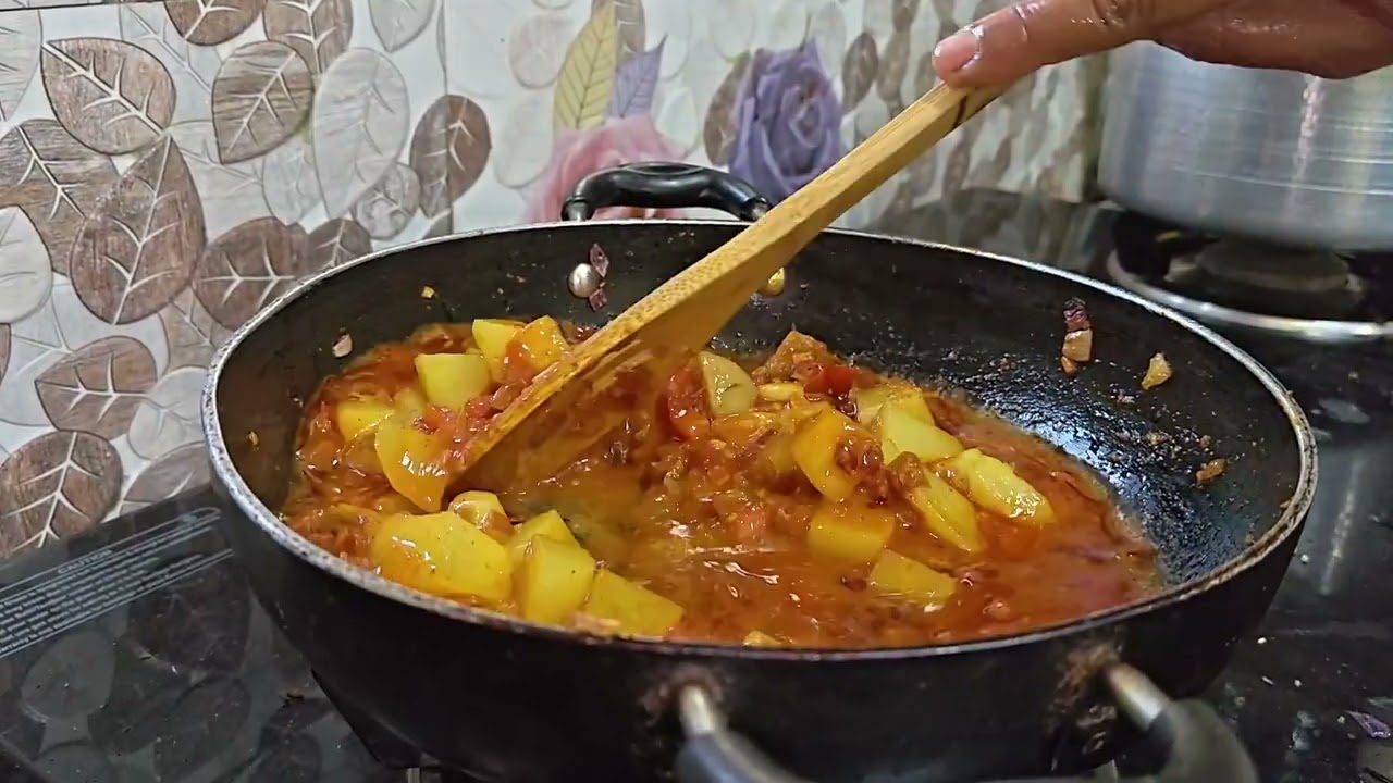 Potato Capcicum Recepie 🤩