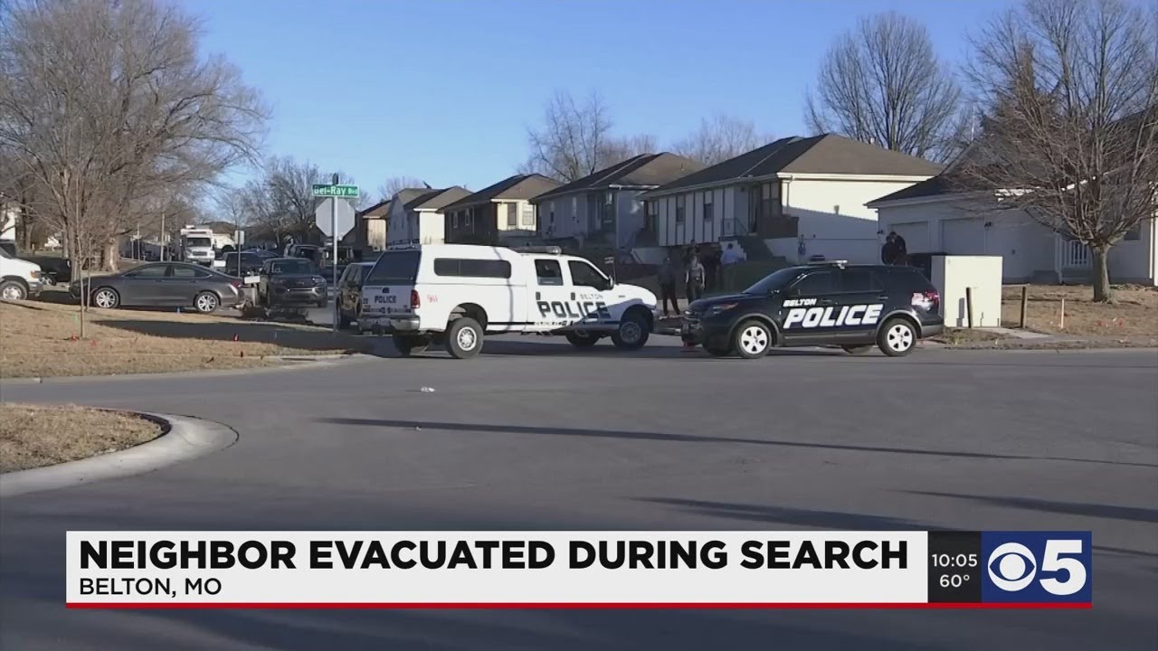 Police search suspected gunman’s Belton home during Lenexa double murder-suicide investigation
