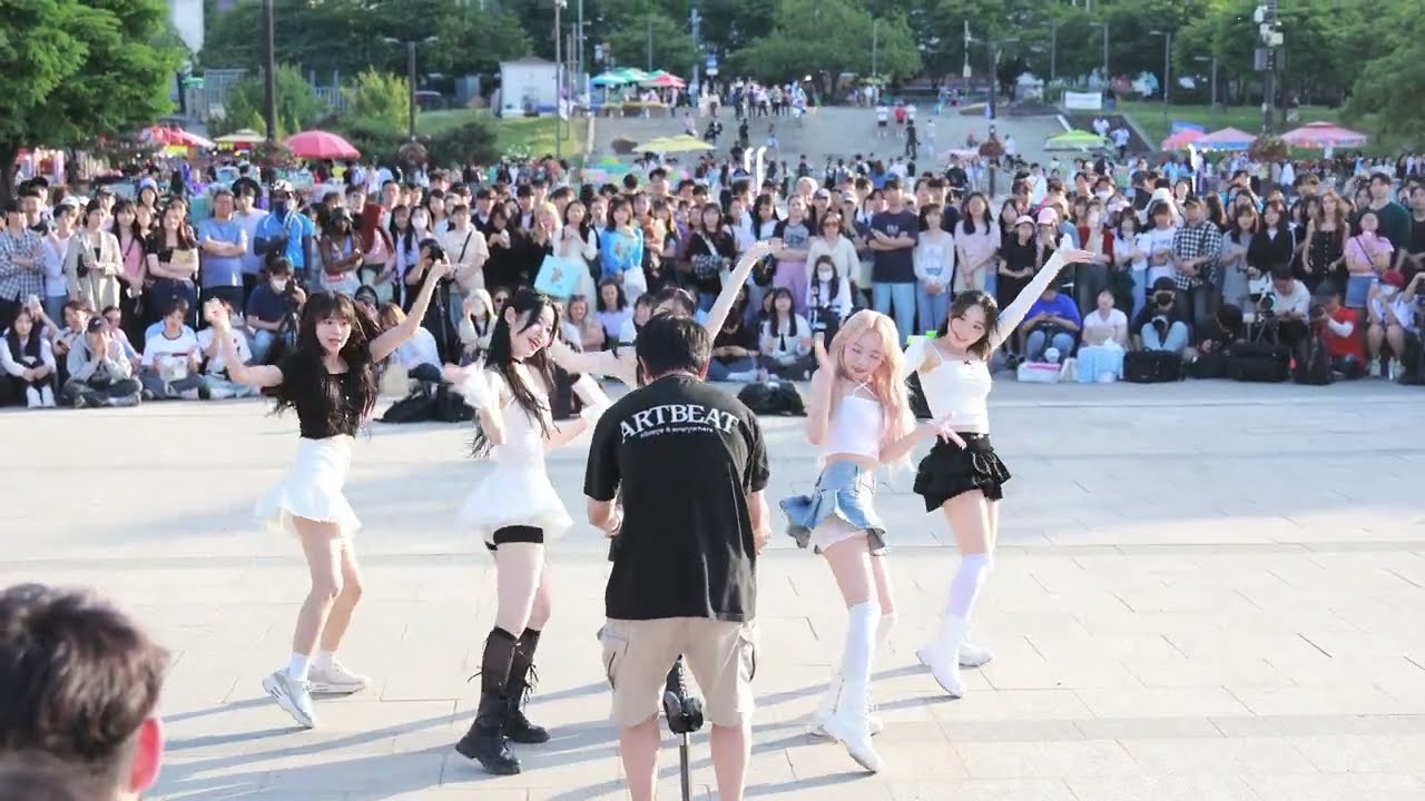 ARTBEAT(아트비트) |  ILLIT (아일릿) - magnetic  | Han River Busking 240519