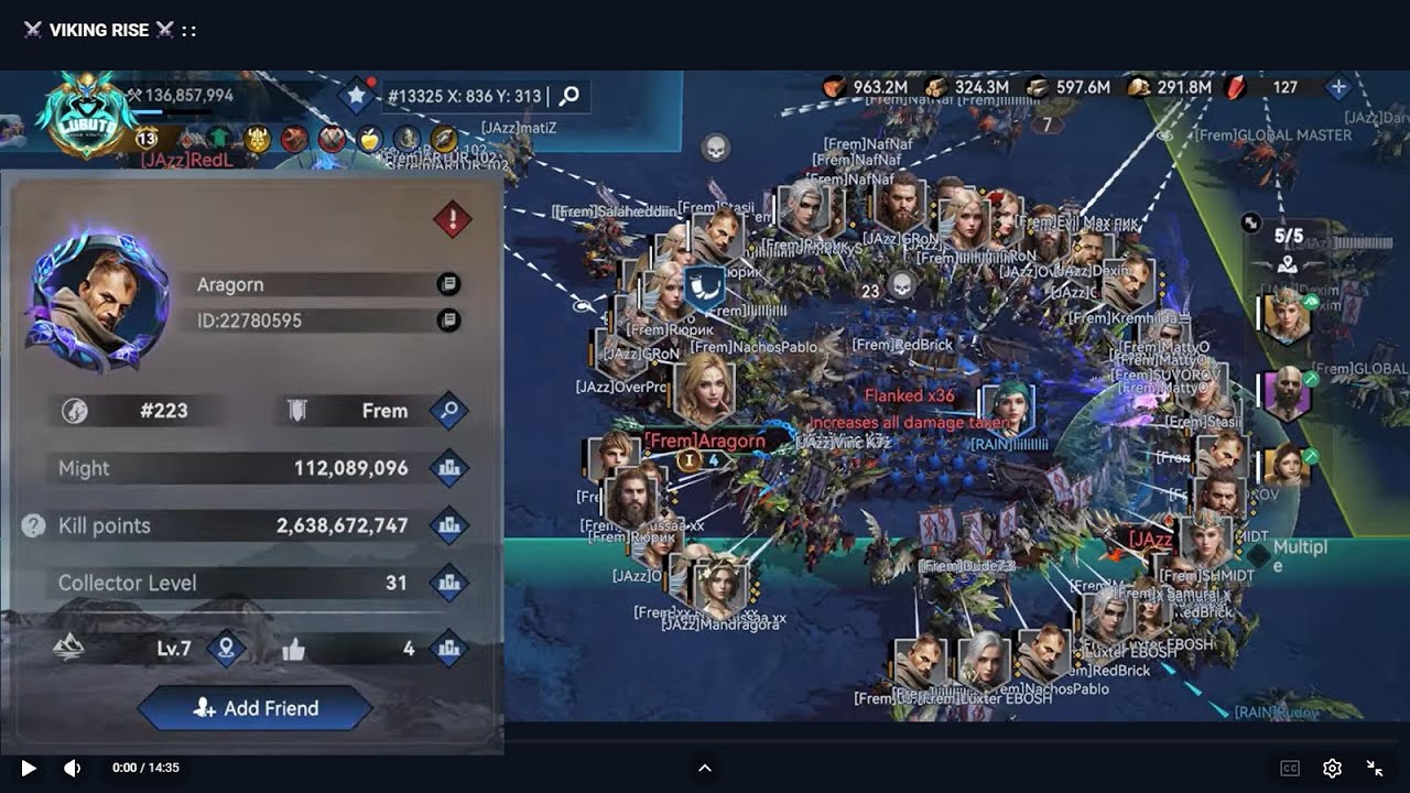 ⚔️ VIKING RISE ⚔️ : :🧚‍♀️KVK7🧚‍♀️ALFHEIM'S DEFENSE 216 & 217 VS 223 & 251💀 223 Aragorn Got Zeroed ☠️