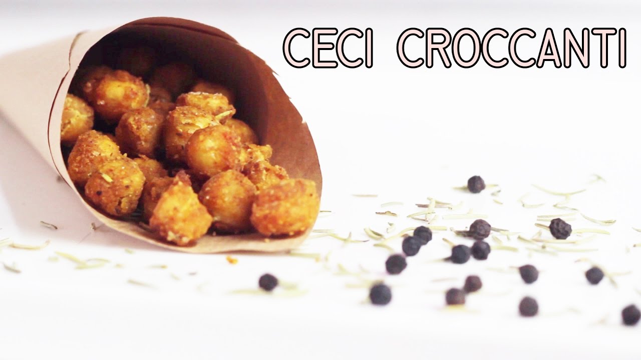 CECI CROCCANTI | RICETTA VEGAN FACILE | MOMOKOPLUSH