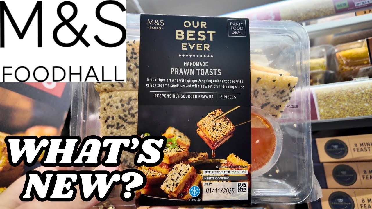 What's New in M&S Foodhall This Week - NEW Arrivals - 25 October 2025