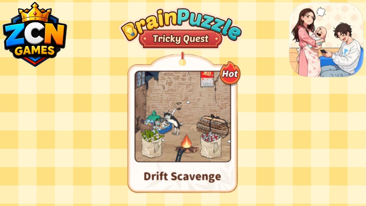 Brain Puzzle: Tricky Quest &ndash; Drift Scavenge Walkthrough | Solution