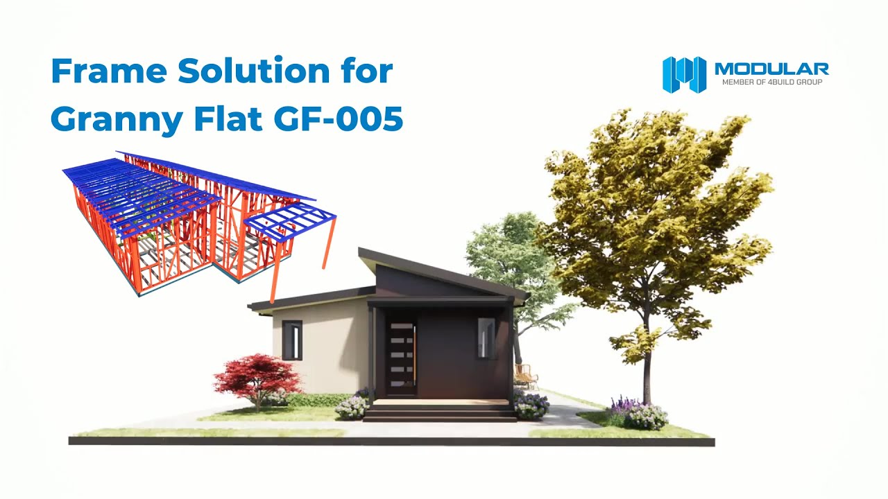 EASY FRAME| GRANNY FLAT 005| M-MODULAR