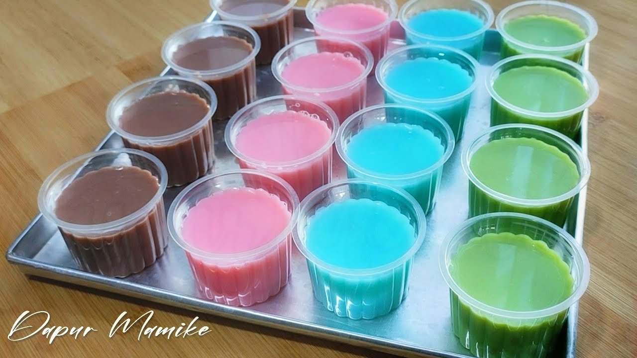 DARI 1/2 BUNGKUS NUTRIJELL JADI SILKY PUDDING YANG LEMBUT ENAK ‼️ PUDING PUYO