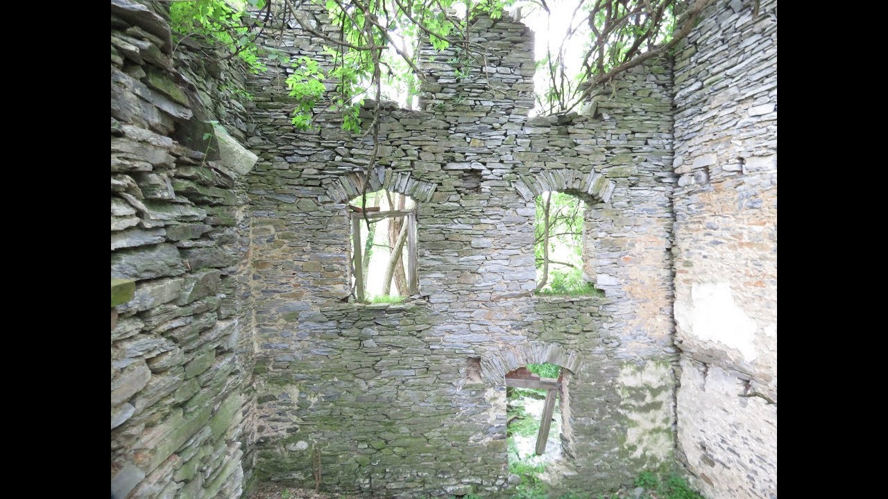 Abandoned Stone Church built in 1743