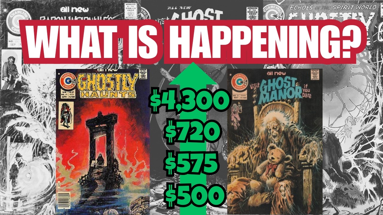 Is this Market Manipulation???  Charlton Bronze Age Horror on fire!!!
