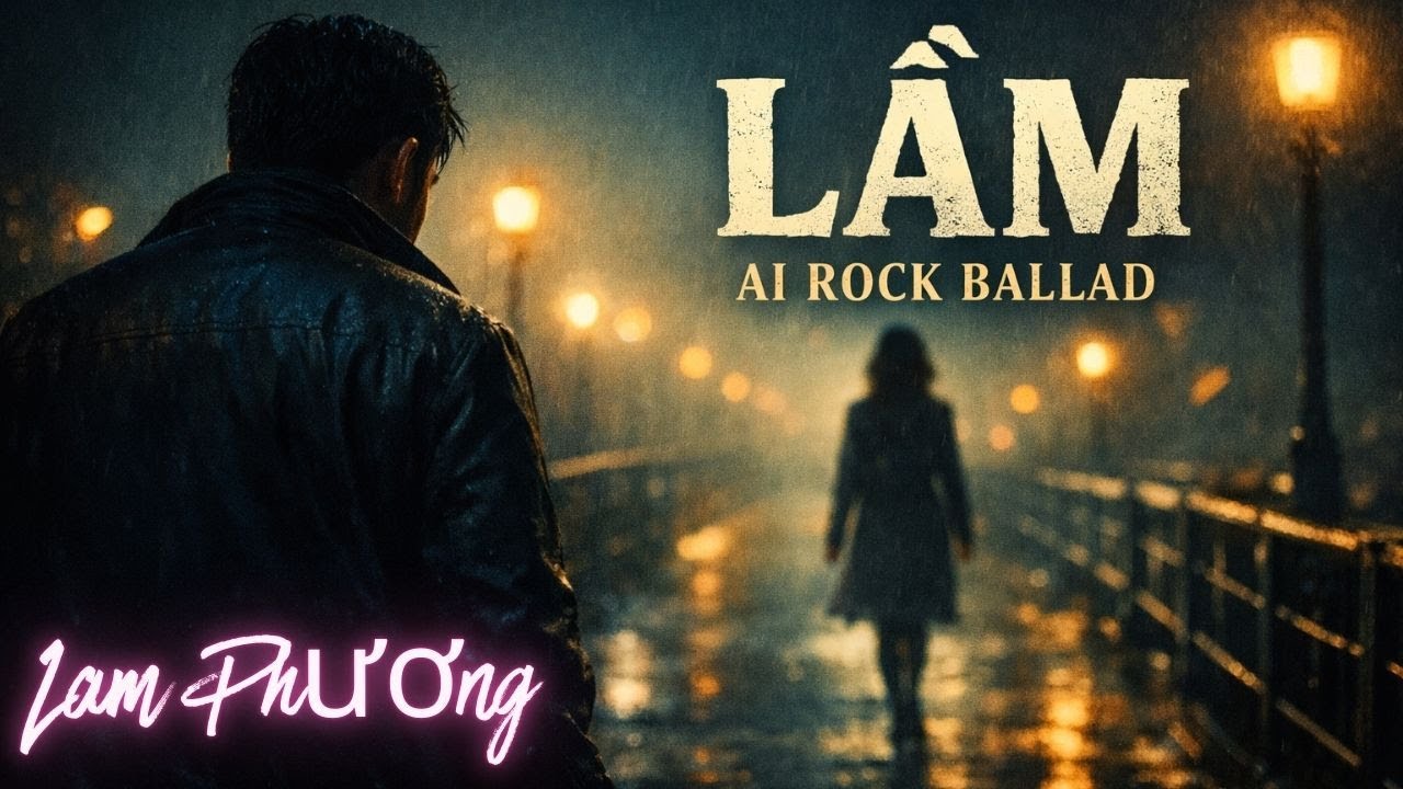 LẦM I Lam Phương | AI Rock Ballad | Phiên Bản AI Cảm Xúc
