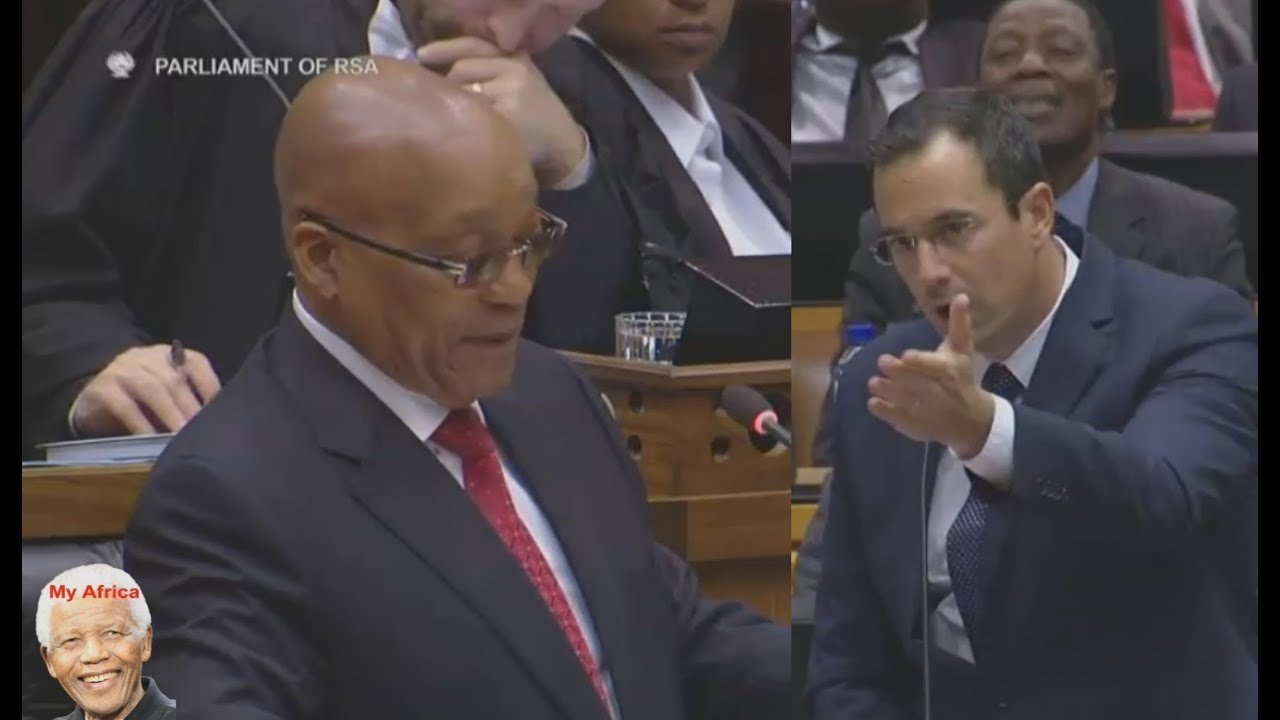 Jacob Zuma Is A Disgrace! DA John Steenhuisen