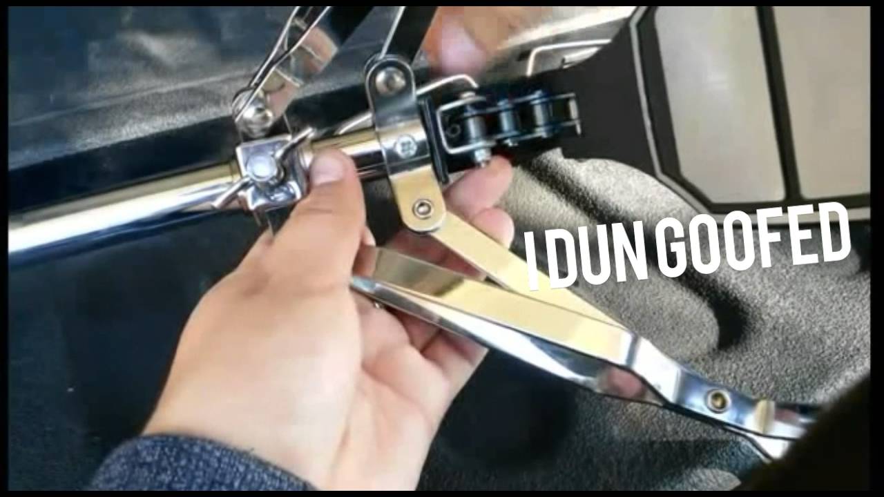 How to fix a broken Pull Rod (Pedal/Rod Problem) (Drum Problems)