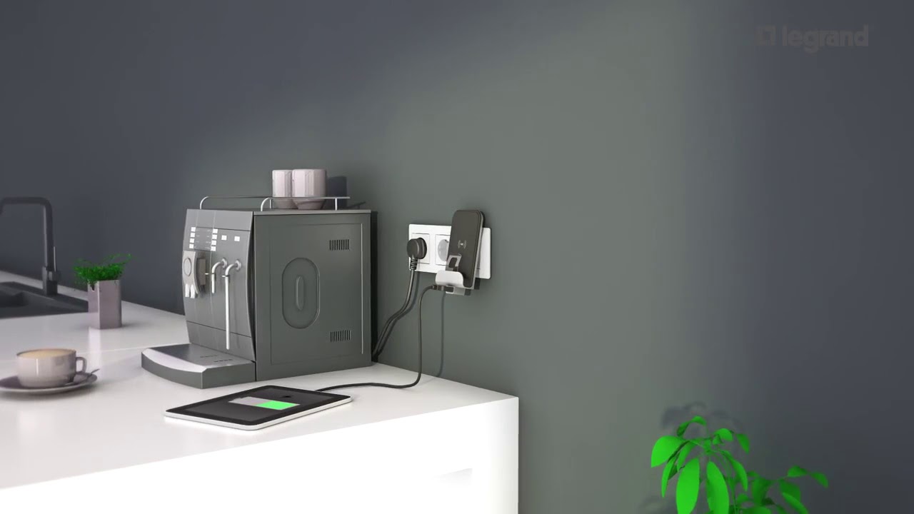 Wireless Charger USB Schuko