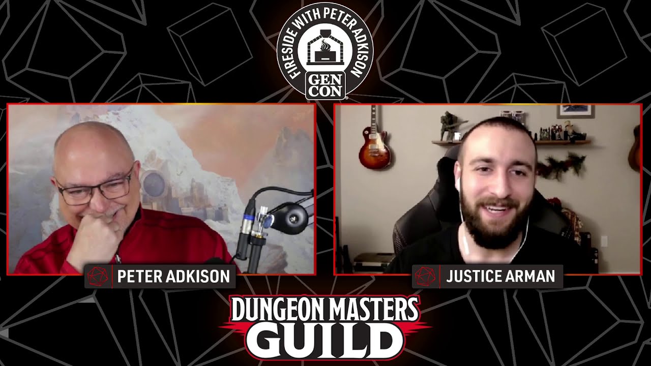 Justice Arman | Fireside with Peter Adkison: New Voices in D&D
