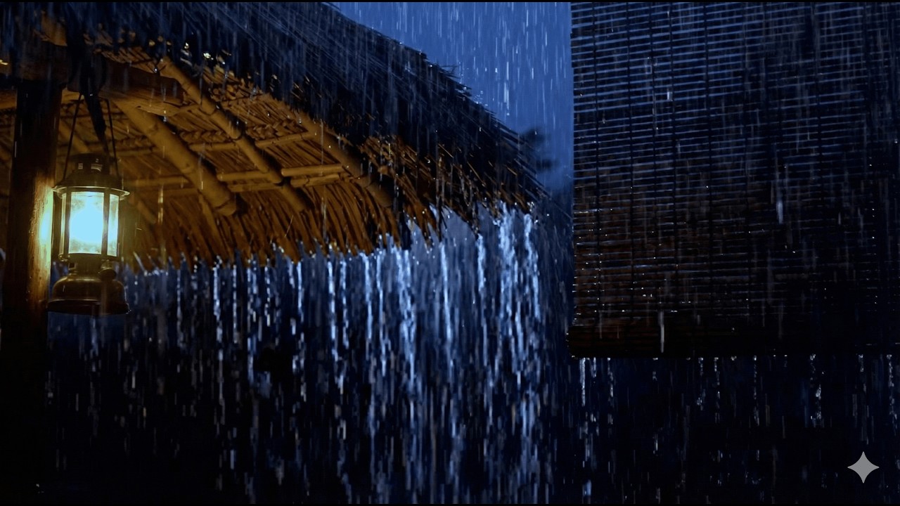 Heavy Rain and Thunder Sounds for Sleeping – Fall Asleep in 5 Minutes with Deep Relaxing Storm