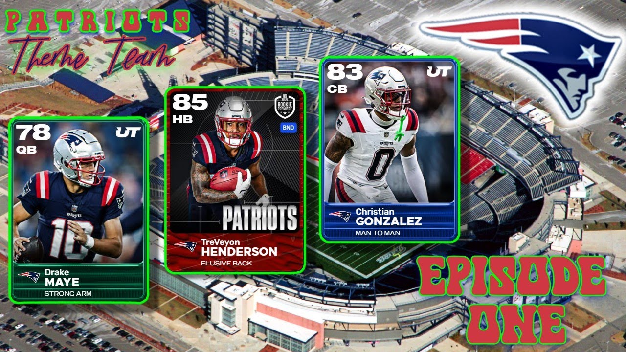 I need all these players day one / A true Patriots Theme Team EP. 1 #MaddenNFL26