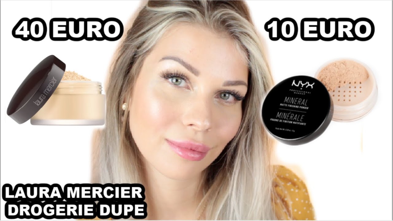 LAURA MERCIER TRANSLUCENT POWDER vs. DROGERIE DUPE I Kim Wood