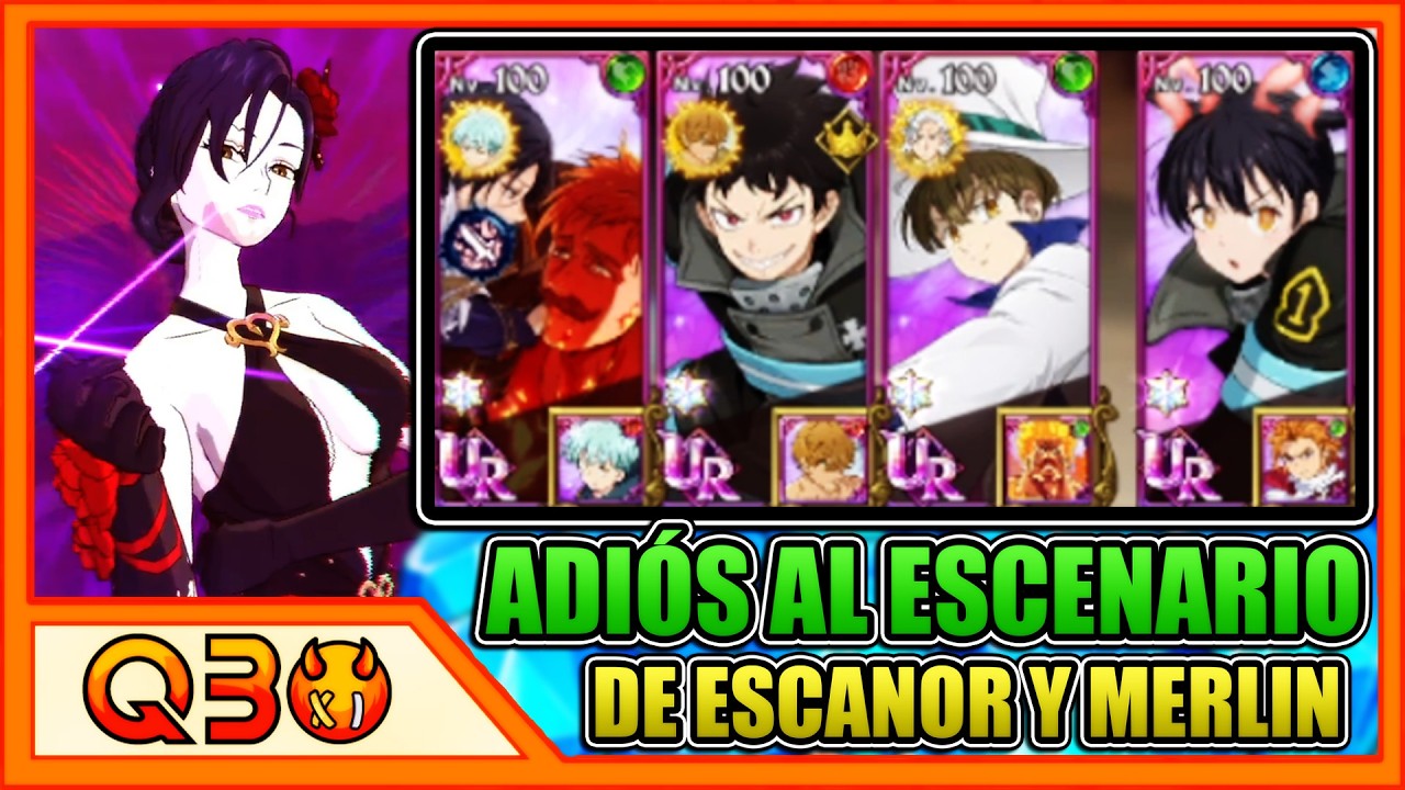 ¡NETMARBLE VA A ELIMINAR EL ESCENARIO ESPECIAL DE ESCANOR Y MERLIN! Pero por qué? | 7DS: Grand Cross